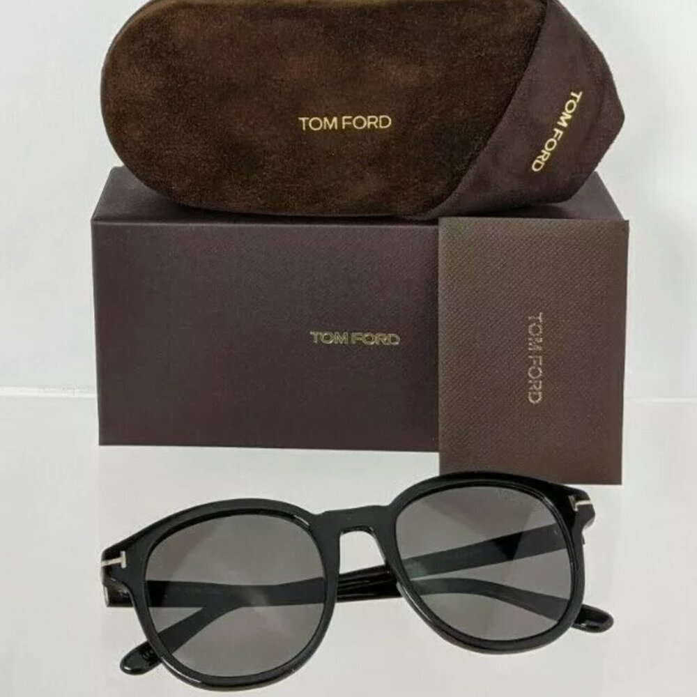 Tom Ford Black Polarized 57mm Sunglasses